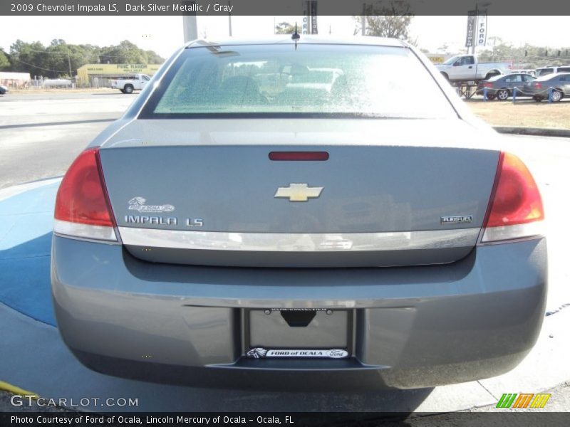 Dark Silver Metallic / Gray 2009 Chevrolet Impala LS