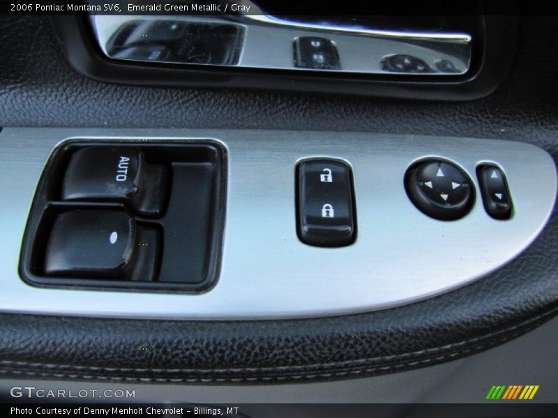 Emerald Green Metallic / Gray 2006 Pontiac Montana SV6
