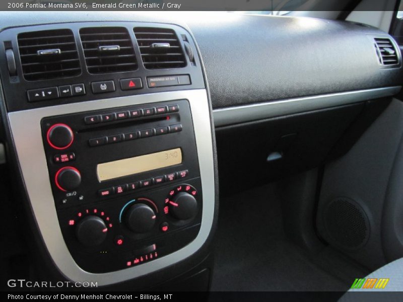 Emerald Green Metallic / Gray 2006 Pontiac Montana SV6