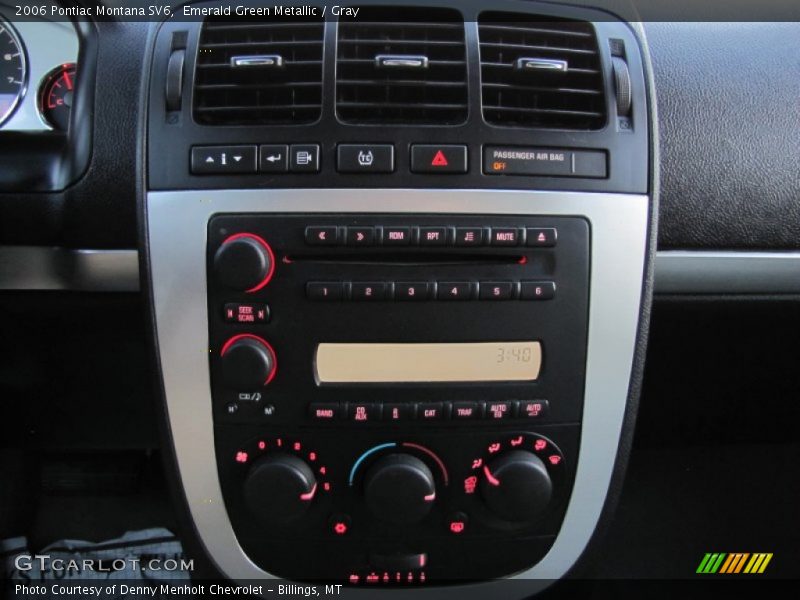 Emerald Green Metallic / Gray 2006 Pontiac Montana SV6
