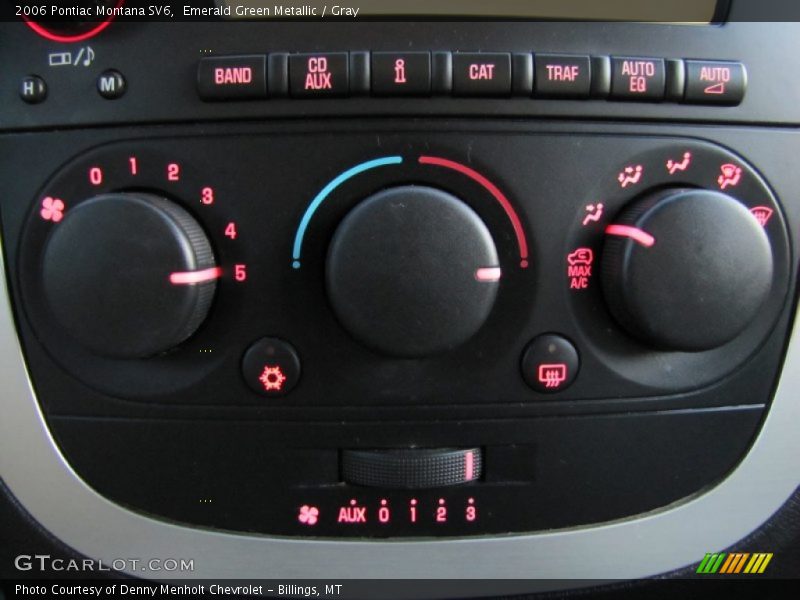 Emerald Green Metallic / Gray 2006 Pontiac Montana SV6