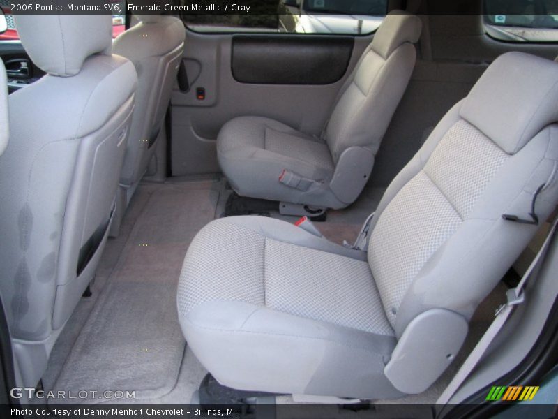 Emerald Green Metallic / Gray 2006 Pontiac Montana SV6