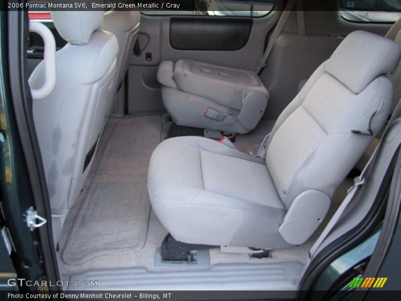 Emerald Green Metallic / Gray 2006 Pontiac Montana SV6