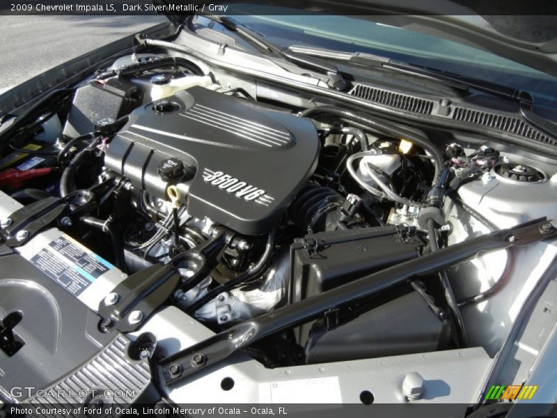  2009 Impala LS Engine - 3.5 Liter Flex-Fuel OHV 12-Valve VVT V6