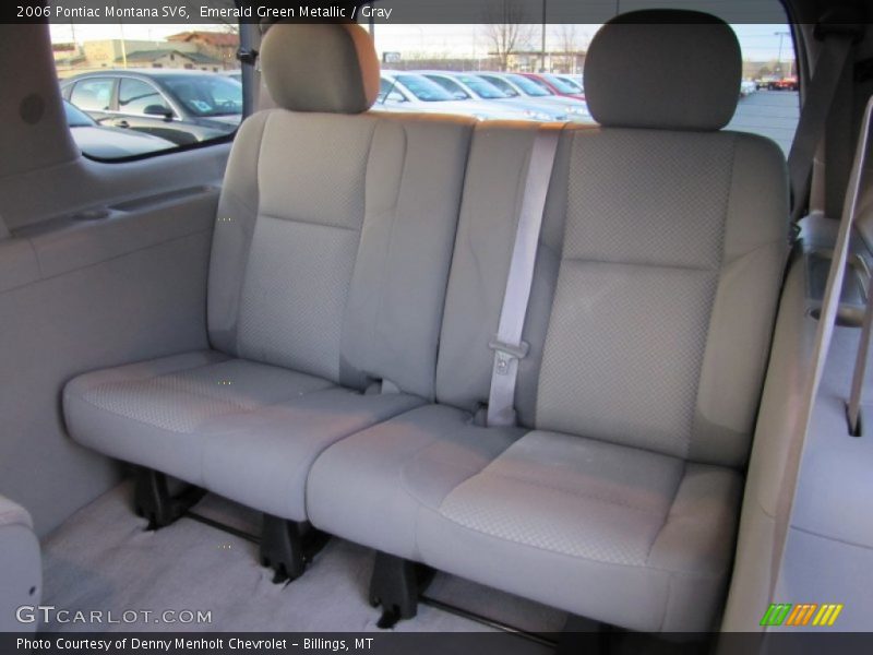 Emerald Green Metallic / Gray 2006 Pontiac Montana SV6