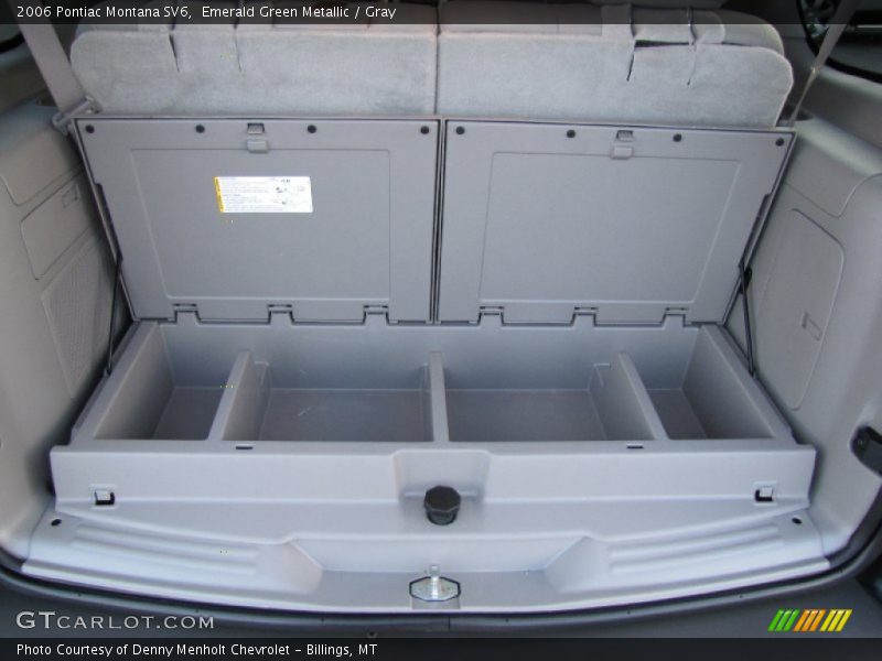 Emerald Green Metallic / Gray 2006 Pontiac Montana SV6
