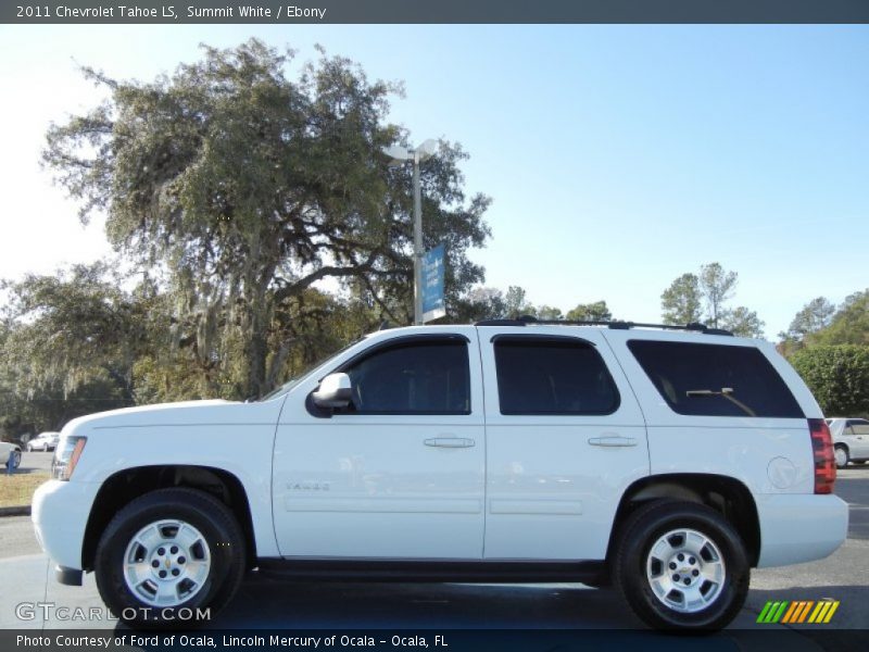 Summit White / Ebony 2011 Chevrolet Tahoe LS