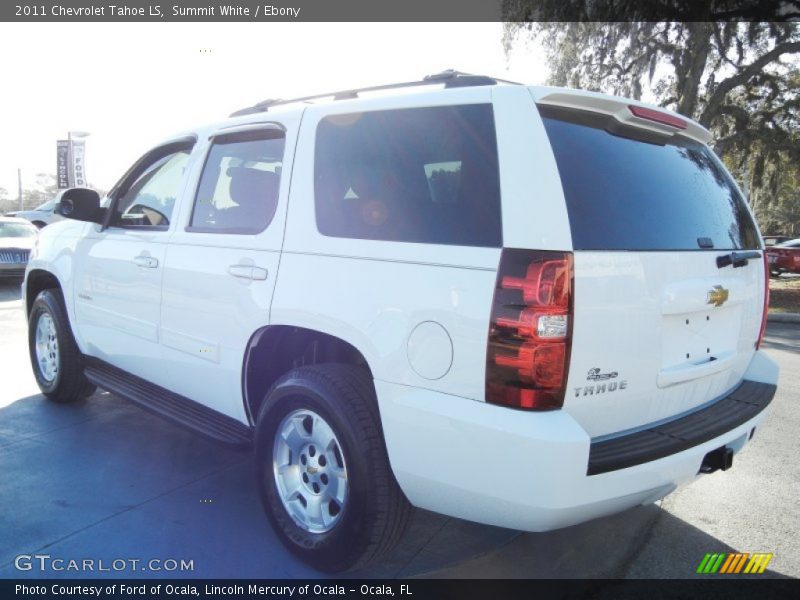 Summit White / Ebony 2011 Chevrolet Tahoe LS