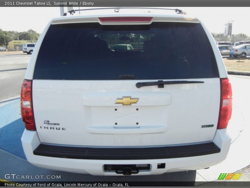 Summit White / Ebony 2011 Chevrolet Tahoe LS