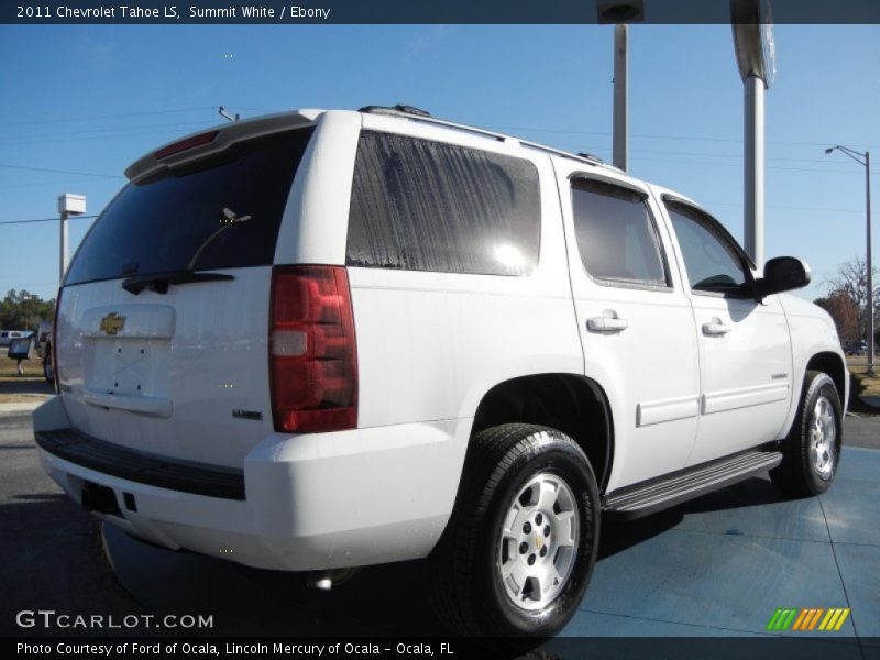 Summit White / Ebony 2011 Chevrolet Tahoe LS