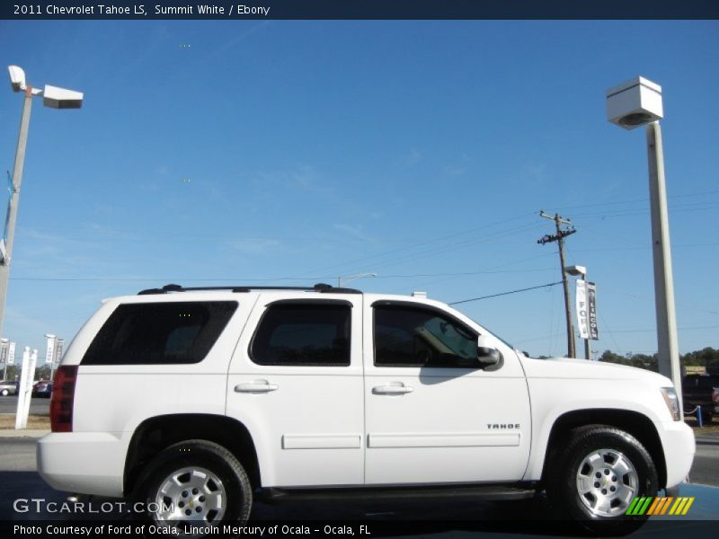 Summit White / Ebony 2011 Chevrolet Tahoe LS
