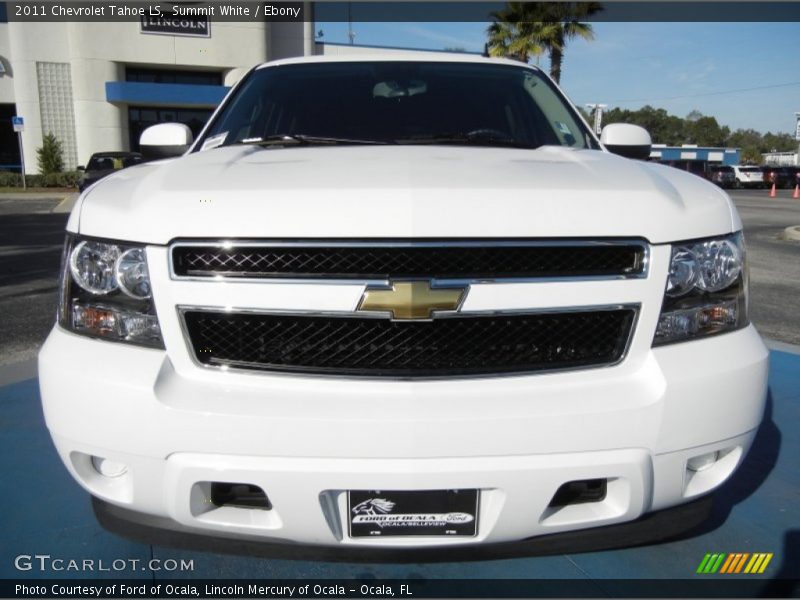 Summit White / Ebony 2011 Chevrolet Tahoe LS