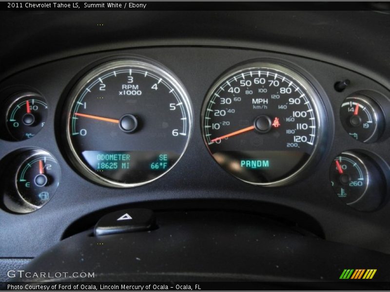  2011 Tahoe LS LS Gauges