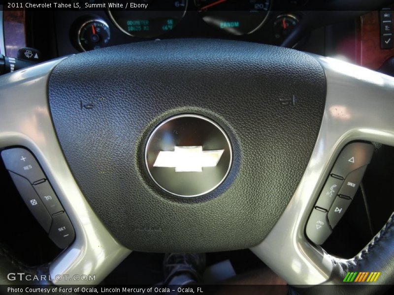 Summit White / Ebony 2011 Chevrolet Tahoe LS