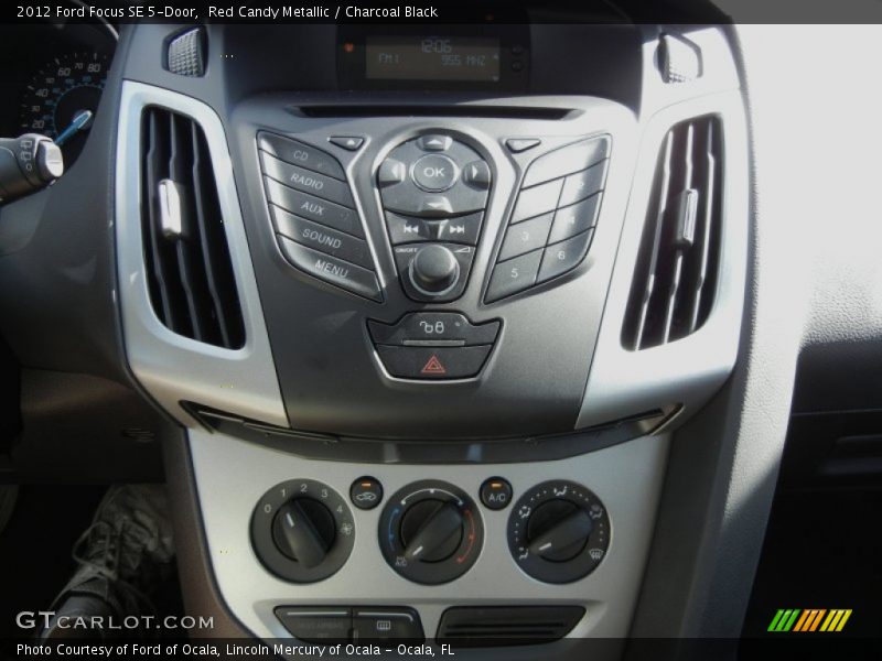 Red Candy Metallic / Charcoal Black 2012 Ford Focus SE 5-Door