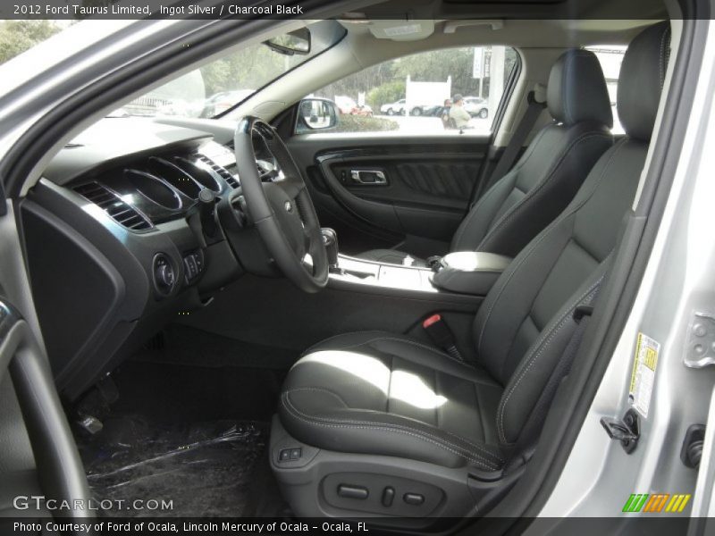  2012 Taurus Limited Charcoal Black Interior