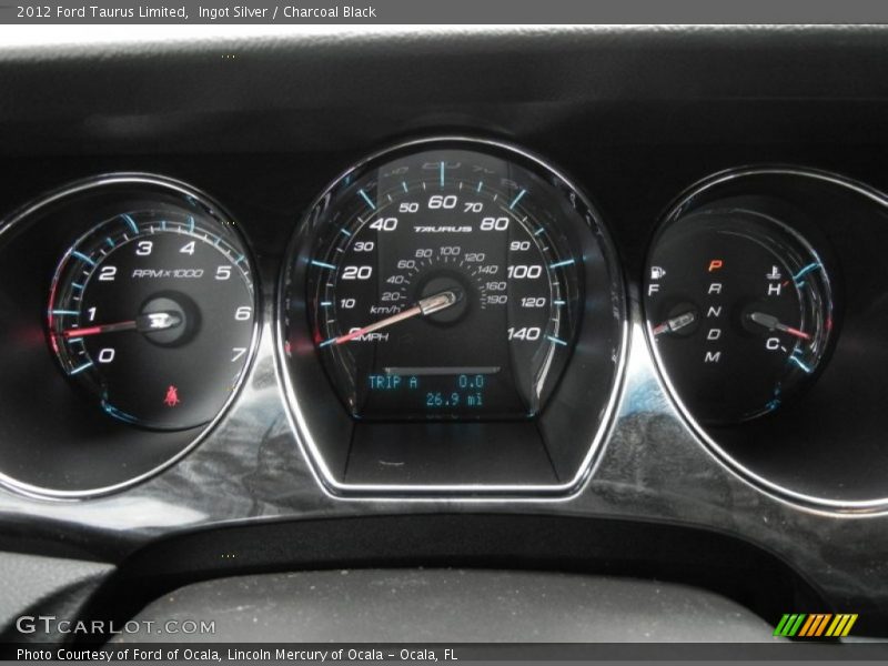  2012 Taurus Limited Limited Gauges