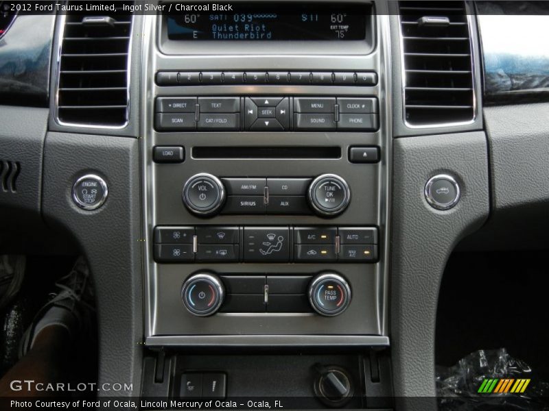 Controls of 2012 Taurus Limited