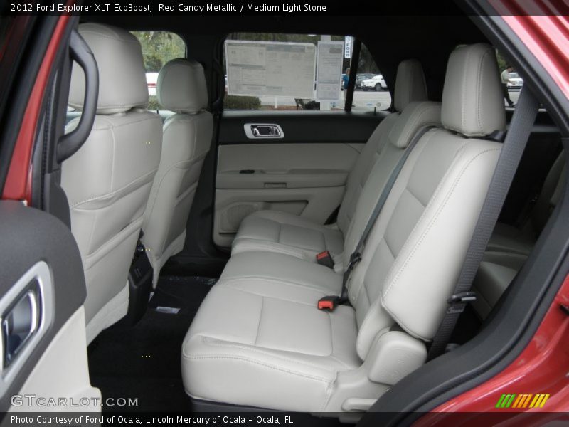  2012 Explorer XLT EcoBoost Medium Light Stone Interior