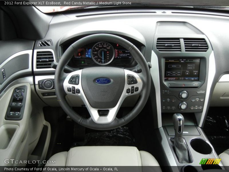 Dashboard of 2012 Explorer XLT EcoBoost