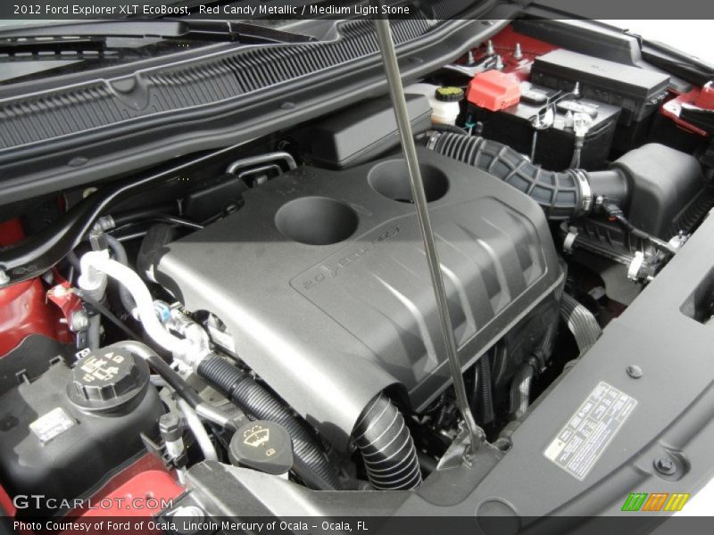  2012 Explorer XLT EcoBoost Engine - 2.0 Liter EcoBoost DI Turbocharged DOHC 16-Valve TiVCT 4 Cylinder