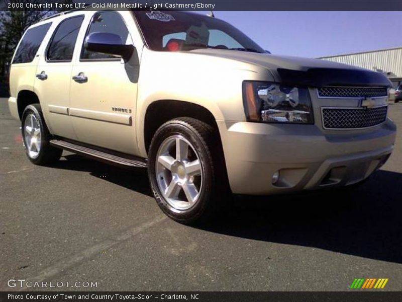 Gold Mist Metallic / Light Cashmere/Ebony 2008 Chevrolet Tahoe LTZ
