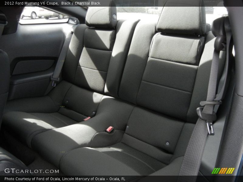 Black / Charcoal Black 2012 Ford Mustang V6 Coupe