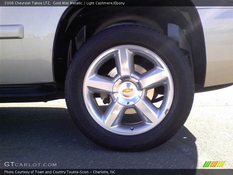 Gold Mist Metallic / Light Cashmere/Ebony 2008 Chevrolet Tahoe LTZ