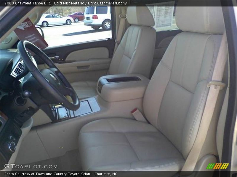 Gold Mist Metallic / Light Cashmere/Ebony 2008 Chevrolet Tahoe LTZ