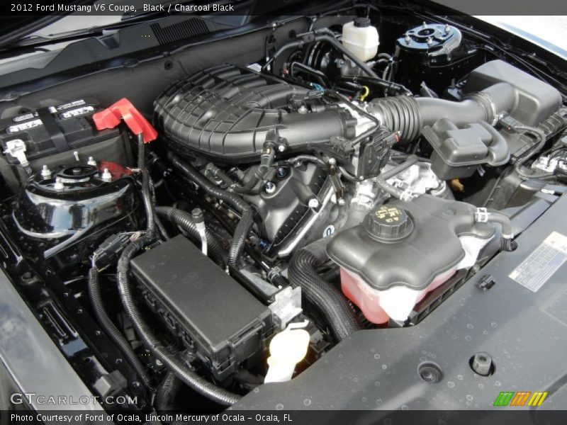  2012 Mustang V6 Coupe Engine - 3.7 Liter DOHC 24-Valve Ti-VCT V6
