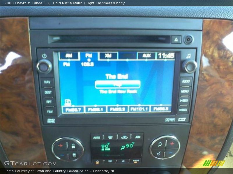 Gold Mist Metallic / Light Cashmere/Ebony 2008 Chevrolet Tahoe LTZ