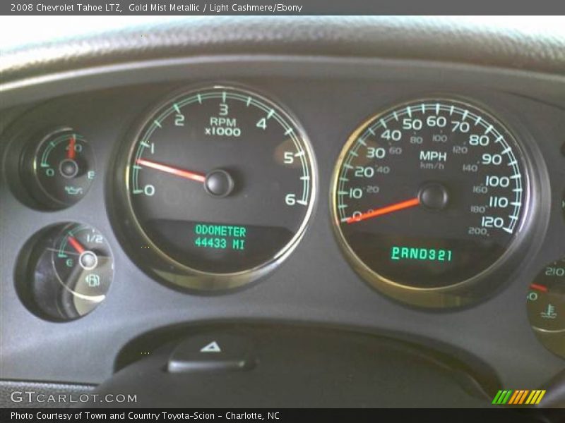 Gold Mist Metallic / Light Cashmere/Ebony 2008 Chevrolet Tahoe LTZ