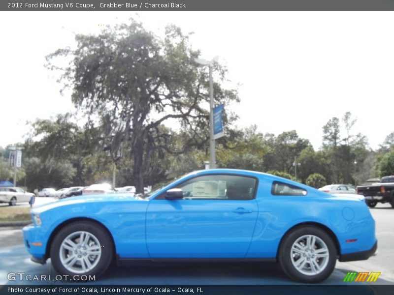  2012 Mustang V6 Coupe Grabber Blue