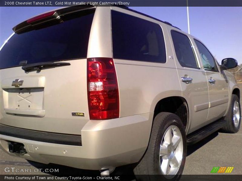 Gold Mist Metallic / Light Cashmere/Ebony 2008 Chevrolet Tahoe LTZ