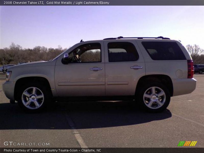 Gold Mist Metallic / Light Cashmere/Ebony 2008 Chevrolet Tahoe LTZ