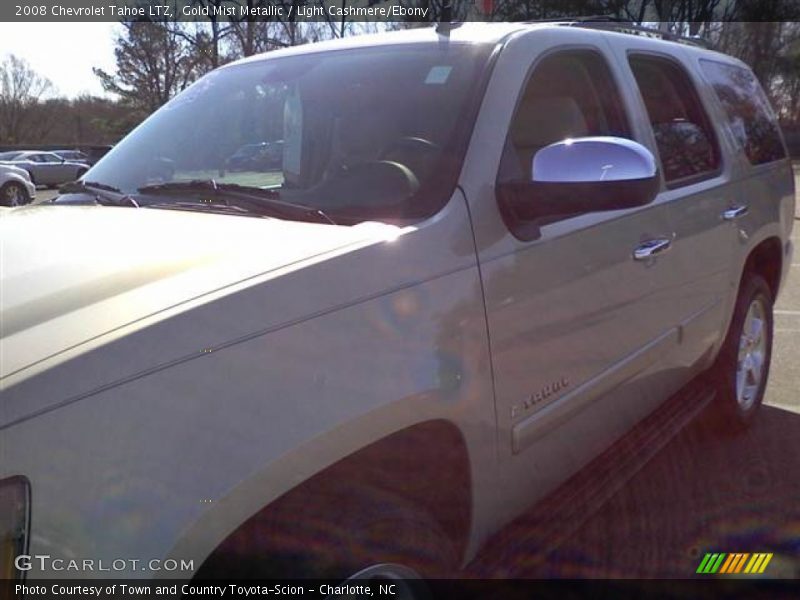 Gold Mist Metallic / Light Cashmere/Ebony 2008 Chevrolet Tahoe LTZ