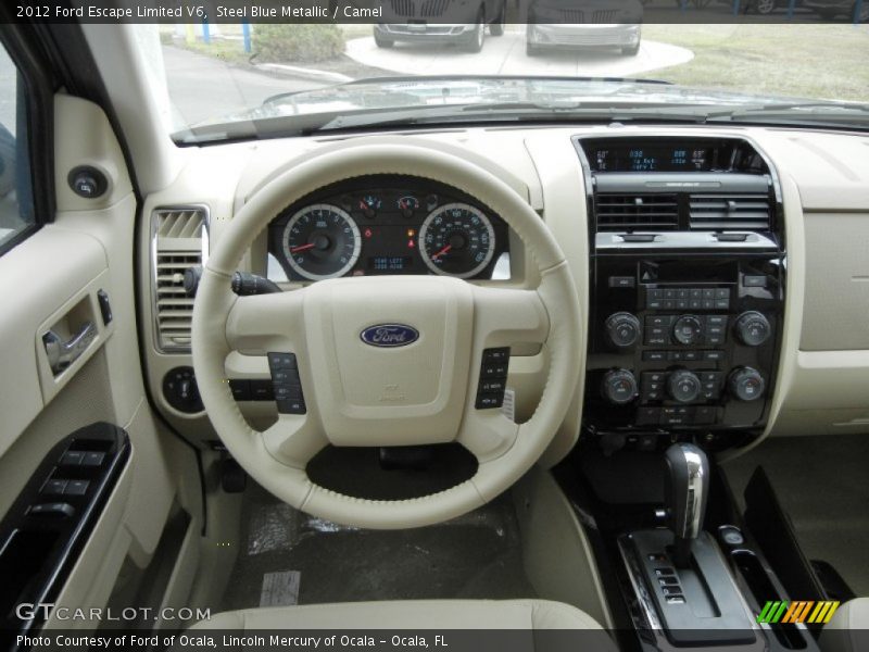 Dashboard of 2012 Escape Limited V6