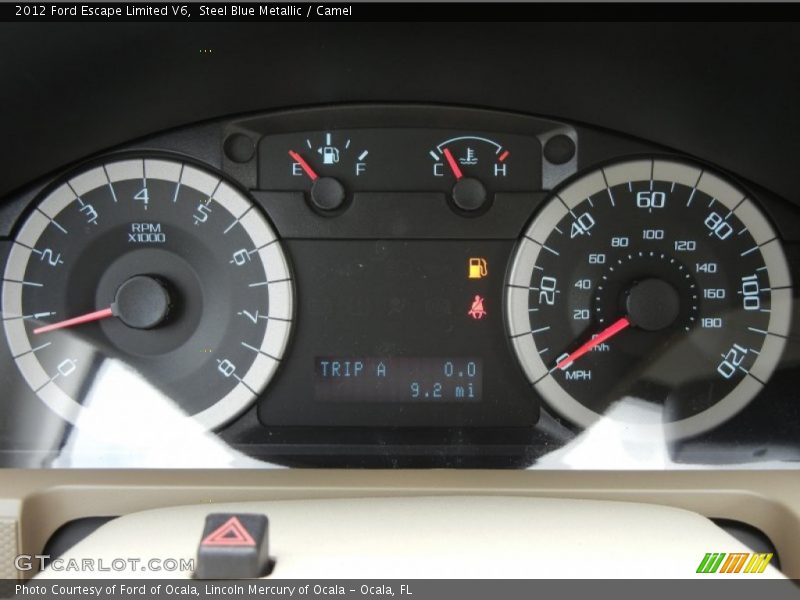  2012 Escape Limited V6 Limited V6 Gauges