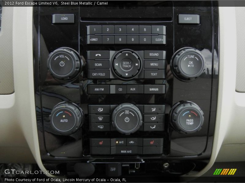Controls of 2012 Escape Limited V6