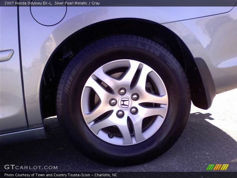 Silver Pearl Metallic / Gray 2007 Honda Odyssey EX-L