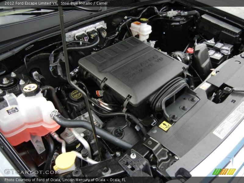  2012 Escape Limited V6 Engine - 3.0 Liter DOHC 24-Valve Duratec Flex-Fuel V6