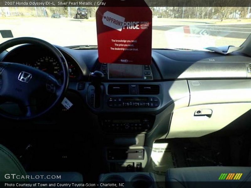 Silver Pearl Metallic / Gray 2007 Honda Odyssey EX-L