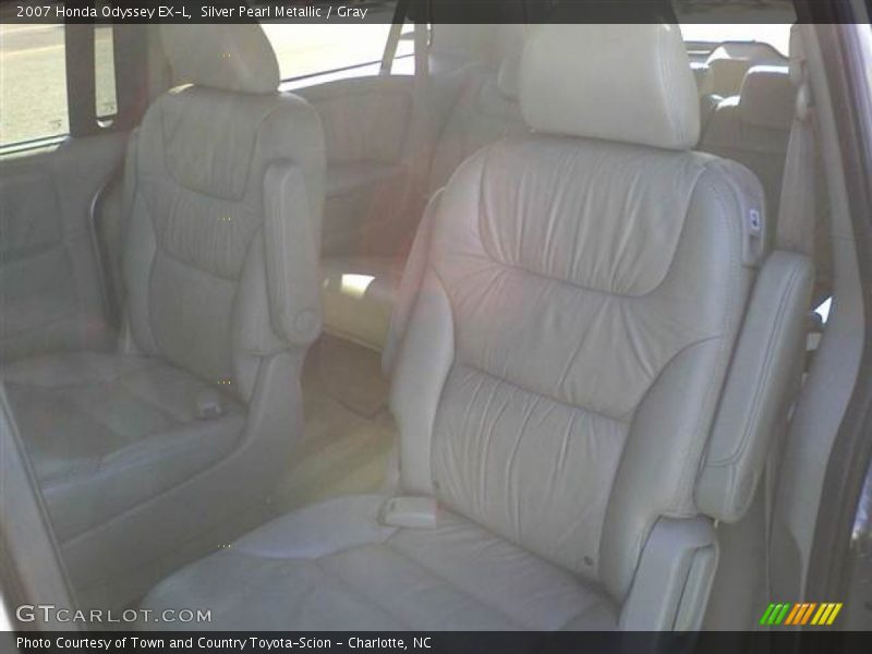 Silver Pearl Metallic / Gray 2007 Honda Odyssey EX-L