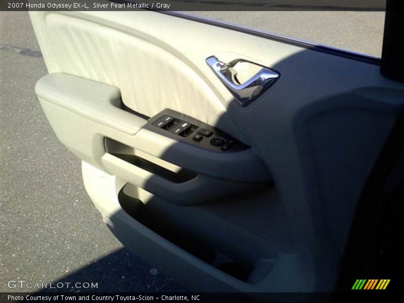 Silver Pearl Metallic / Gray 2007 Honda Odyssey EX-L