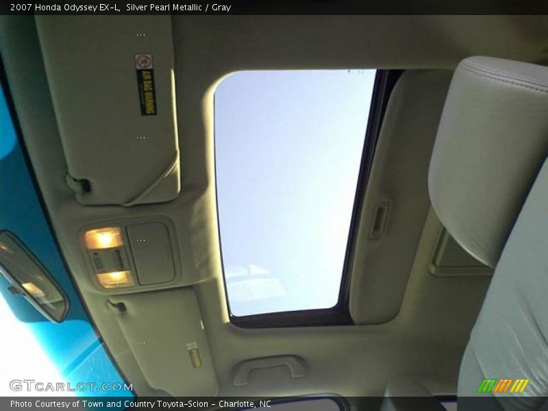 Silver Pearl Metallic / Gray 2007 Honda Odyssey EX-L