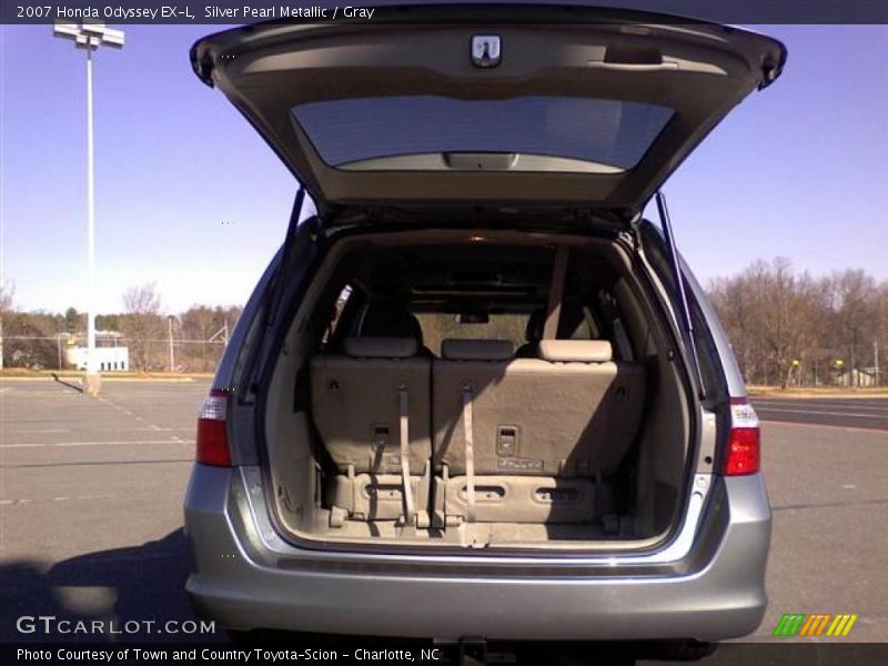 Silver Pearl Metallic / Gray 2007 Honda Odyssey EX-L