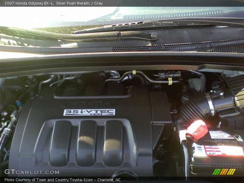 Silver Pearl Metallic / Gray 2007 Honda Odyssey EX-L