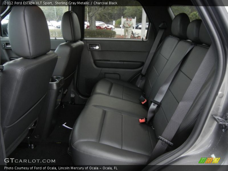  2012 Escape XLT Sport Charcoal Black Interior