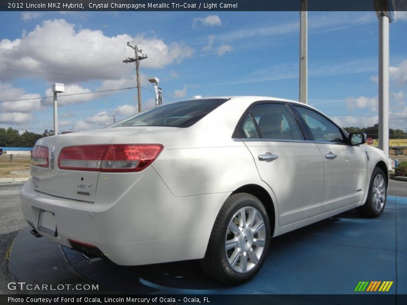  2012 MKZ Hybrid Crystal Champagne Metallic Tri-Coat