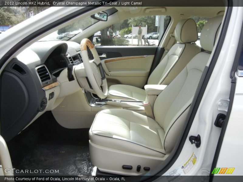  2012 MKZ Hybrid Light Camel Interior